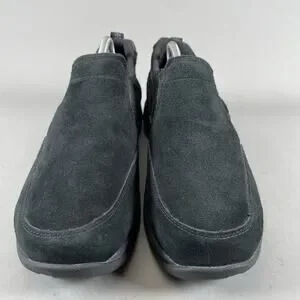 L.L. Bean | Shoes | Ll Bean Mens Size 9 Wide Black Suede  display picture 1